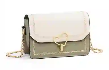 COMELY Matcha Green Chain Bag