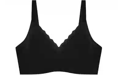 二三二三 纯色无痕聚拢无钢圈软支撑上托文胸 女款