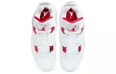 Jordan Air Jordan 4 white university red