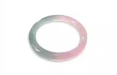 百利金 精致冰润透亮国潮新中式创意设计汉服旗袍素圈闭口 玉髓 玉石手镯 男女同款情侣款