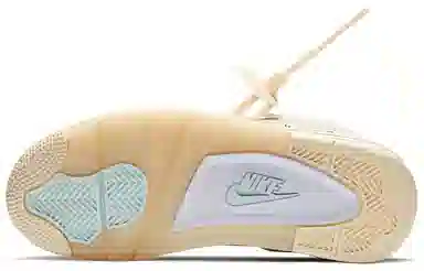 OFF-WHITE x Air Jordan 4 "Sail"