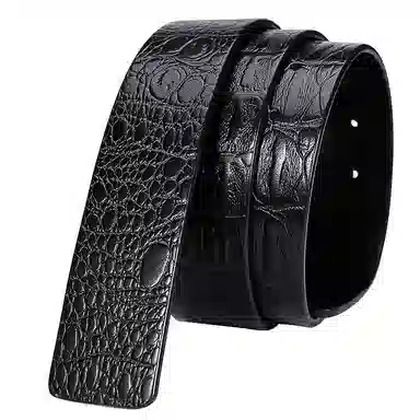 杰伦欧斯 头层牛皮不带头 皮带 男款 适配自动扣/针扣