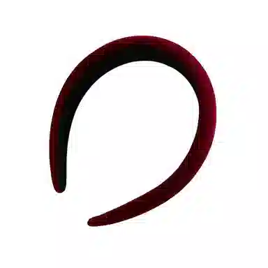 左欧 复古丝绒宽边压发高颅顶 发箍 女款