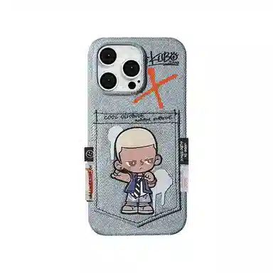 POP MART KUBO JEANS iPhone Case