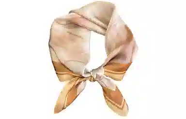 优幽兰 拼色设计感搭配衬衫包包高级感气质薄款职业韩版实用旅行 丝巾 女款 #礼盒装