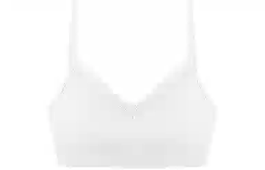 二三二三 纯色简约舒适无痕无钢圈收副乳小胸聚拢背心式美背文胸 女款