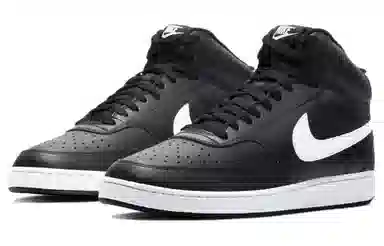Nike Court Vision Mid Black White