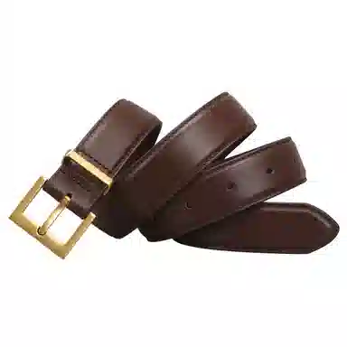 杰伦欧斯 装饰针扣配牛仔裤配西装真皮 头层牛皮 皮带 女款