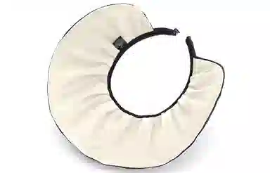 肯默 贝壳设计遮阳  发箍两用  帽身可折叠 涤纶 防晒帽 男女同款情侣款