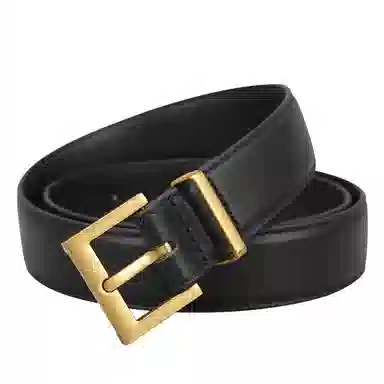 杰伦欧斯 装饰针扣配牛仔裤配西装真皮 头层牛皮 皮带 女款