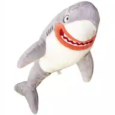 赛特嘟嘟 鲨鱼 红唇巨齿鲨 安抚陪伴 玩偶 毛绒公仔