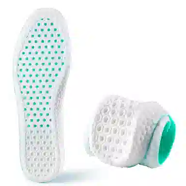 足印部落 运动防臭高弹减震跑步通勤 鞋垫 男女同款情侣款