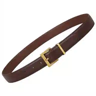 杰伦欧斯 装饰针扣配牛仔裤配西装真皮 头层牛皮 皮带 女款