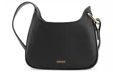 Versace La Medusa Hobo Bag Black