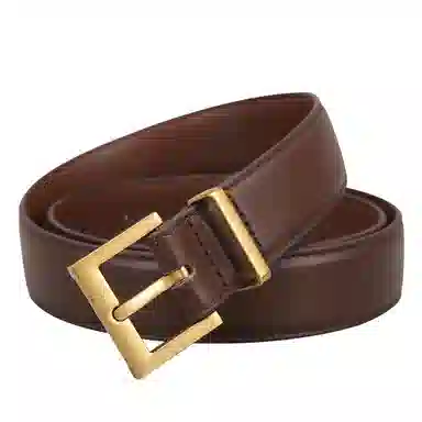 杰伦欧斯 装饰针扣配牛仔裤配西装真皮 头层牛皮 皮带 女款