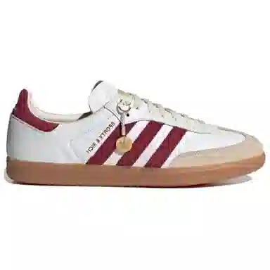 SPORTY & RICH x adidas Samba White Red