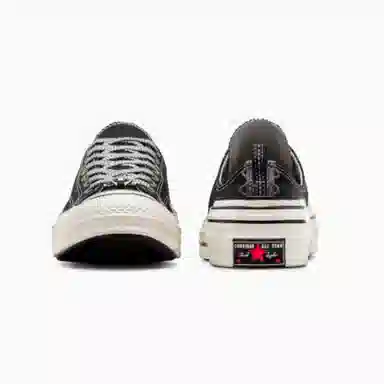 Converse Hacked Heel Black