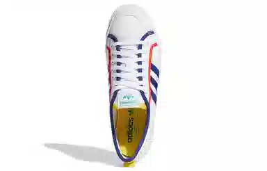 adidas Nizza White Blue Yellow