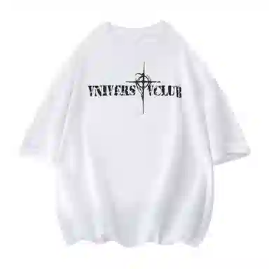 VniVerseVClub Loose Fit Crew Neck T-Shirt