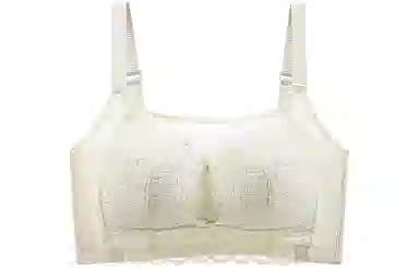 二三二三 蕾丝花边聚拢防走光大胸显小文胸 女款