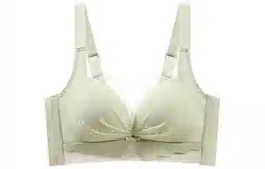 二三二三 超薄款聚拢大胸显小无钢圈蕾丝收副乳美背文胸 女款