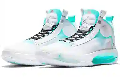 Jordan Air Jordan 34 Snow Leopard Mint Green