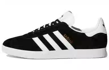 adidas Gazelle Black White Gold