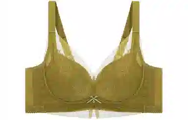 二三二三 蕾丝聚拢薄款大胸显小上托防下垂文胸 女款