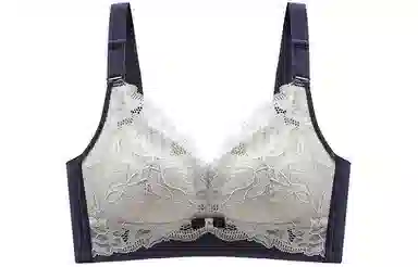 二三二三 乳胶大胸显小胸聚拢薄款调整型防下垂文胸 女款