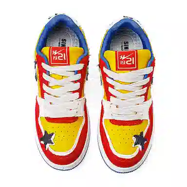 双星八特 独特魅力 自由灵动 透气潮流百搭运动复古增高休闲经典 耐磨轻便防滑 低帮 板鞋 男女同款