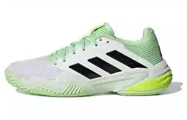 adidas Barricade 13 White Black Green