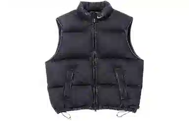 Supreme x Nike Denim Puffer Vest