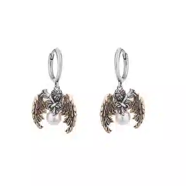 SUMIYAKI Angel Wings Earrings Copper Alloy