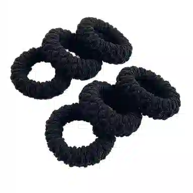 左欧 高马尾 扎头发 橡皮筋 加粗 加厚宽 高弹力 新款 发绳 女款