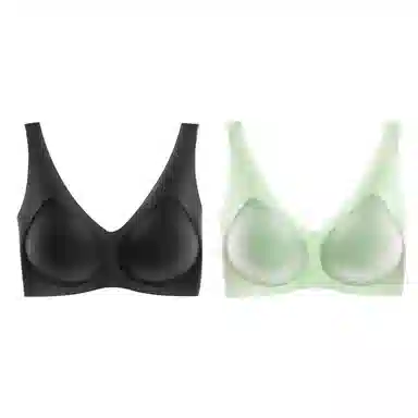 Huggy Kissy U-Shaped Thin Bra 2-Pack