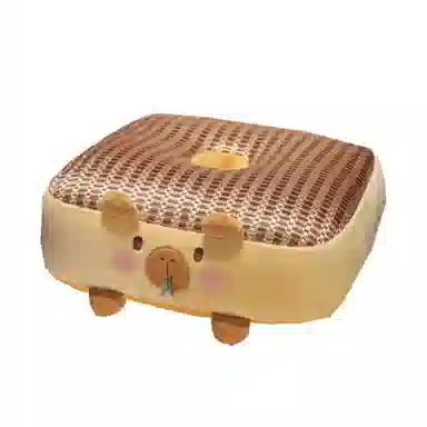 公主恋人 卡皮巴拉冰藤蒲团坐垫 玩偶周边