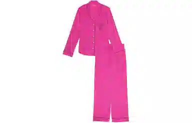 Victoria's Secret Modal Long Pajama SetFuchsia Frenzy
