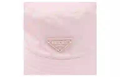 Prada Classic Triangle Logo Bucket Hat