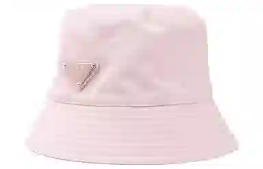 Prada Classic Triangle Logo Bucket Hat