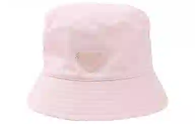 Prada Classic Triangle Logo Bucket Hat