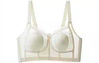 雅鹿 薄款收副乳防下垂简约文胸 女款