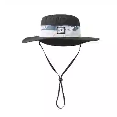 山一丸 拼色日系潮山系大檐遮阳钓鱼爬山迷彩 棉 防晒帽 男女同款情侣款