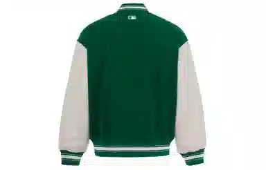 MLB Yankees Logo Baseball Jacket Green