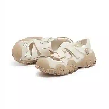 CAMEL Mary Jane Sandals