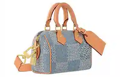 LOUIS VUITTON Nano Speedy Damies Denim 3D