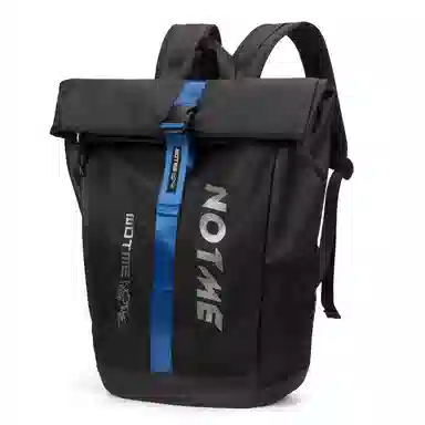NOT ME Large Logo Backpack Black