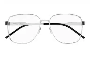 Saint Laurent Butterfly Optical Frame Silver