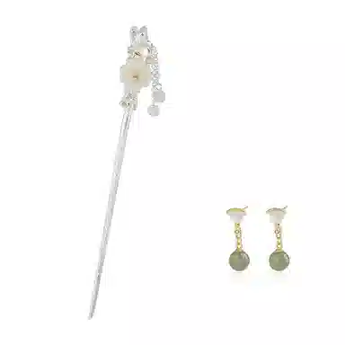 妖娆猫 古风新中式蝶恋花高级感流苏 发簪 女款