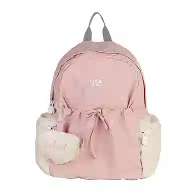 萝拉原创 出行轻便运动旅行 涤纶（聚酯纤维） 双肩包 中号 女款 多色