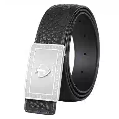 杰伦欧斯 不锈钢扣腰带 皮带 男款